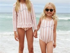 Liewood Suna badedragt sorbet rose/creme de la creme UV40+